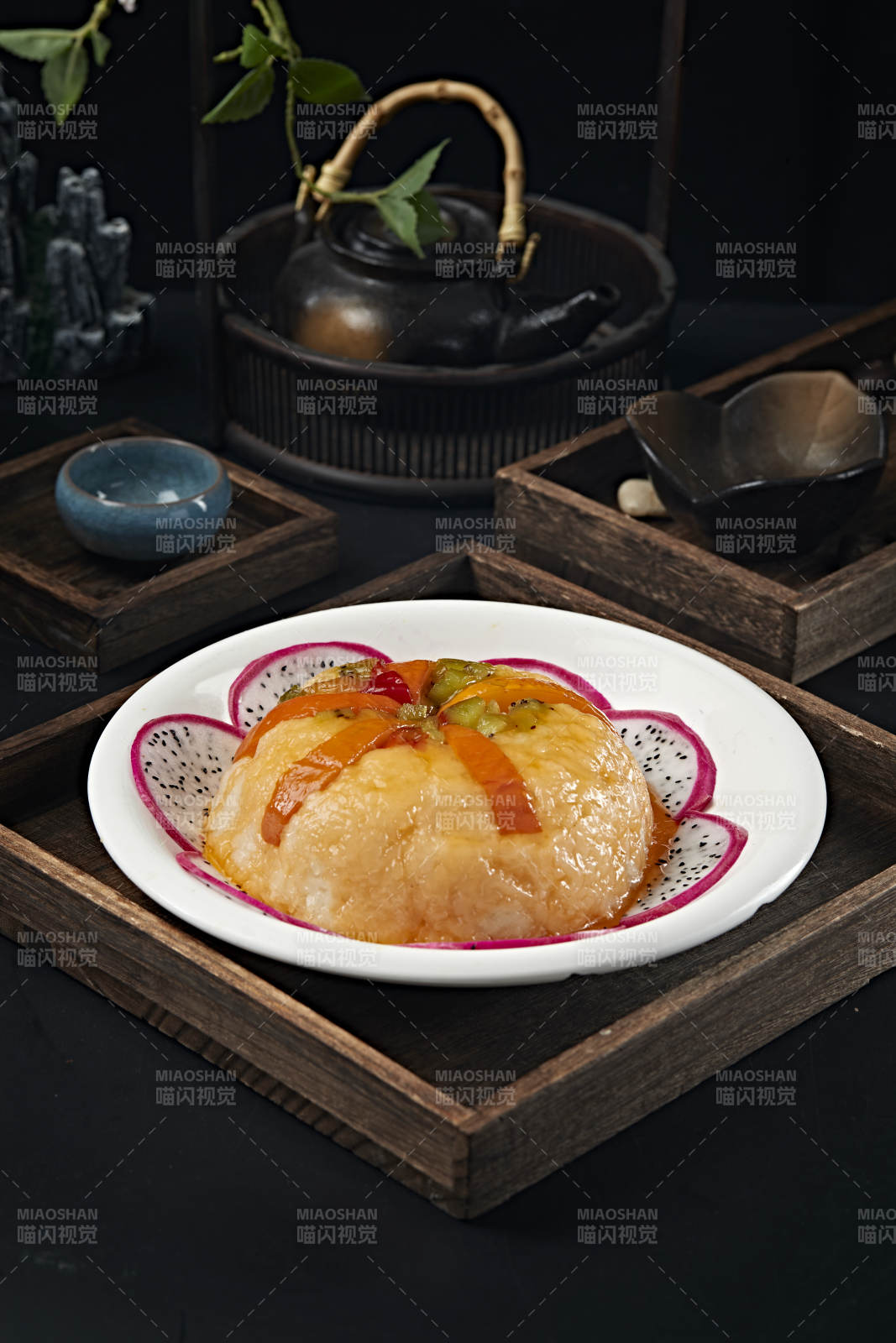 香蒸南瓜水果八宝糯米饭图片