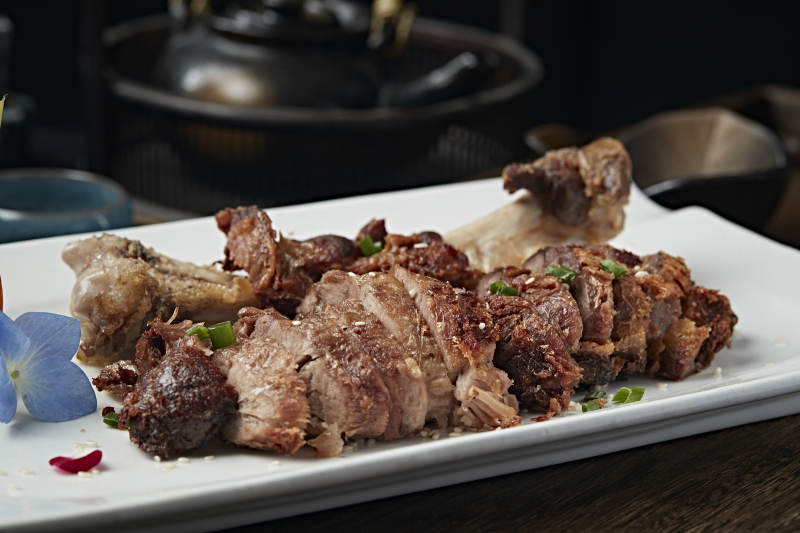 香烤拆骨肉图片