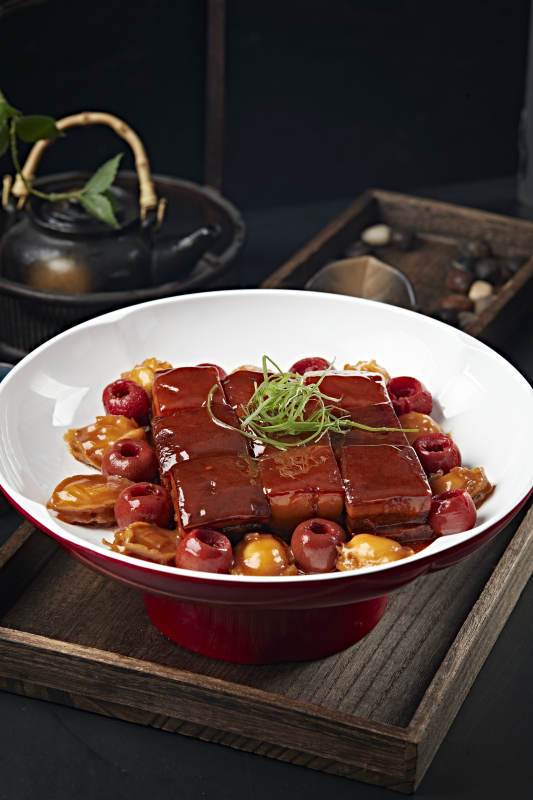 山楂鲍鱼红烧肉图片