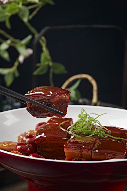 山楂鲍鱼红烧肉图片