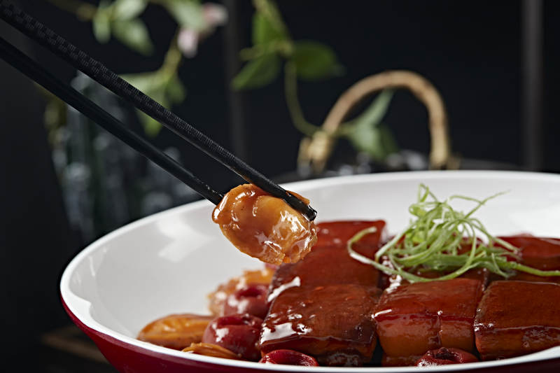 山楂鲍鱼红烧肉图片