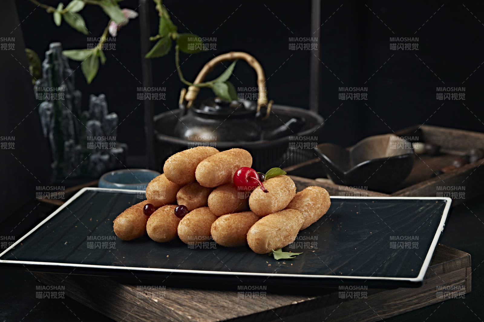 川渝小吃红糖滋粑图片