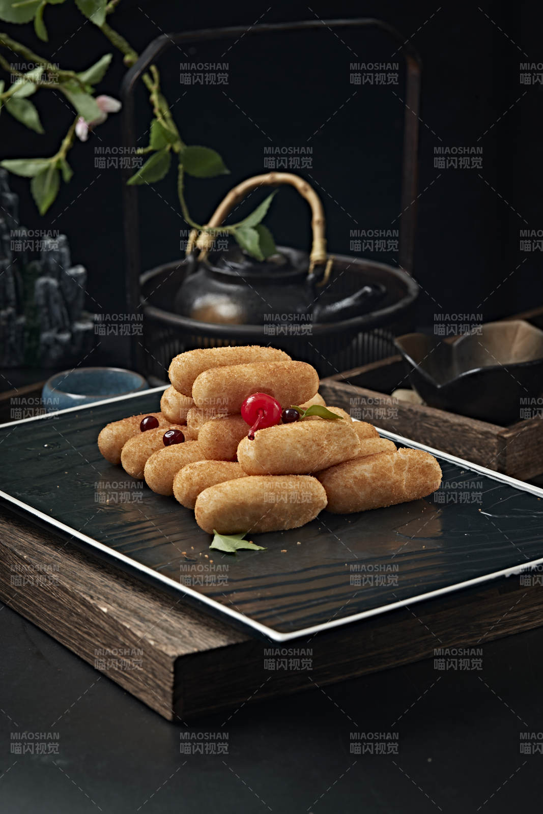 川渝小吃红糖滋粑图片