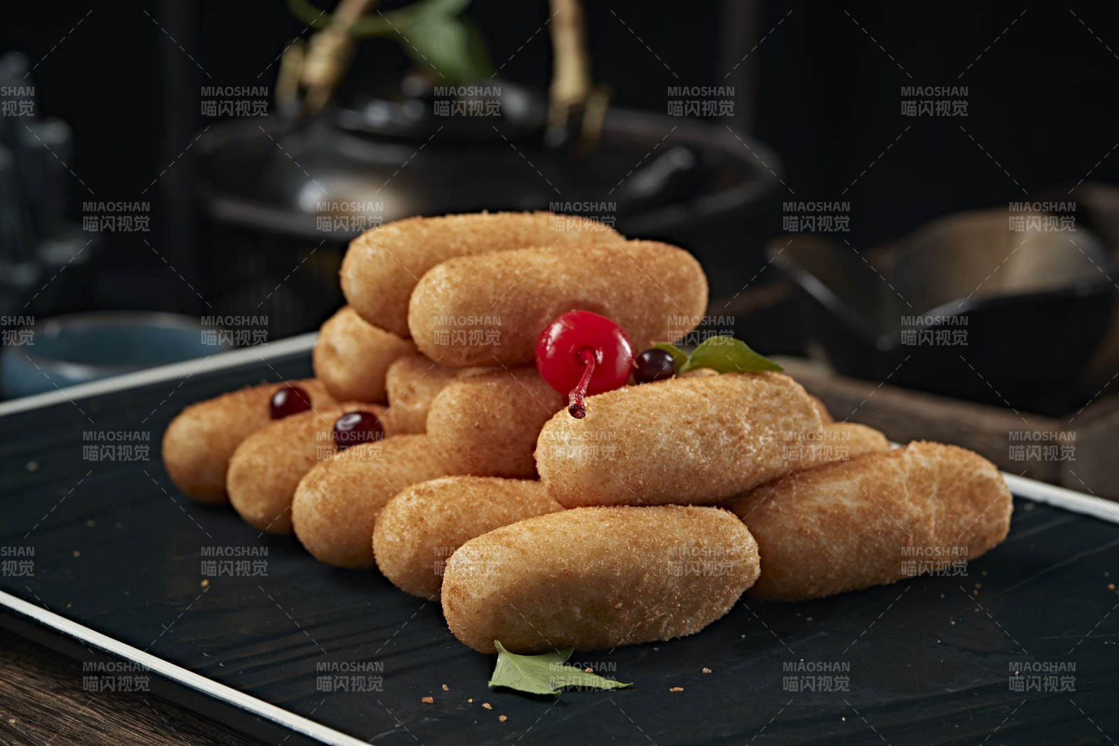 川渝小吃红糖滋粑图片