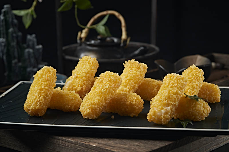 甜品小吃油炸鲜奶图片