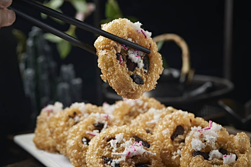 红枣油炸糕图片