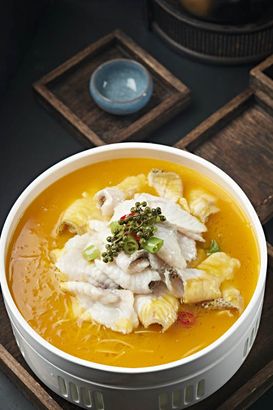 川渝美食酸汤鱼片图片