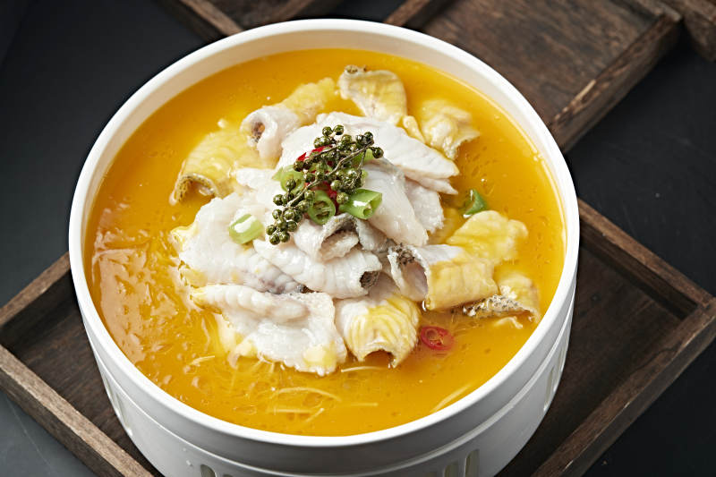 川渝美食酸汤鱼片图片