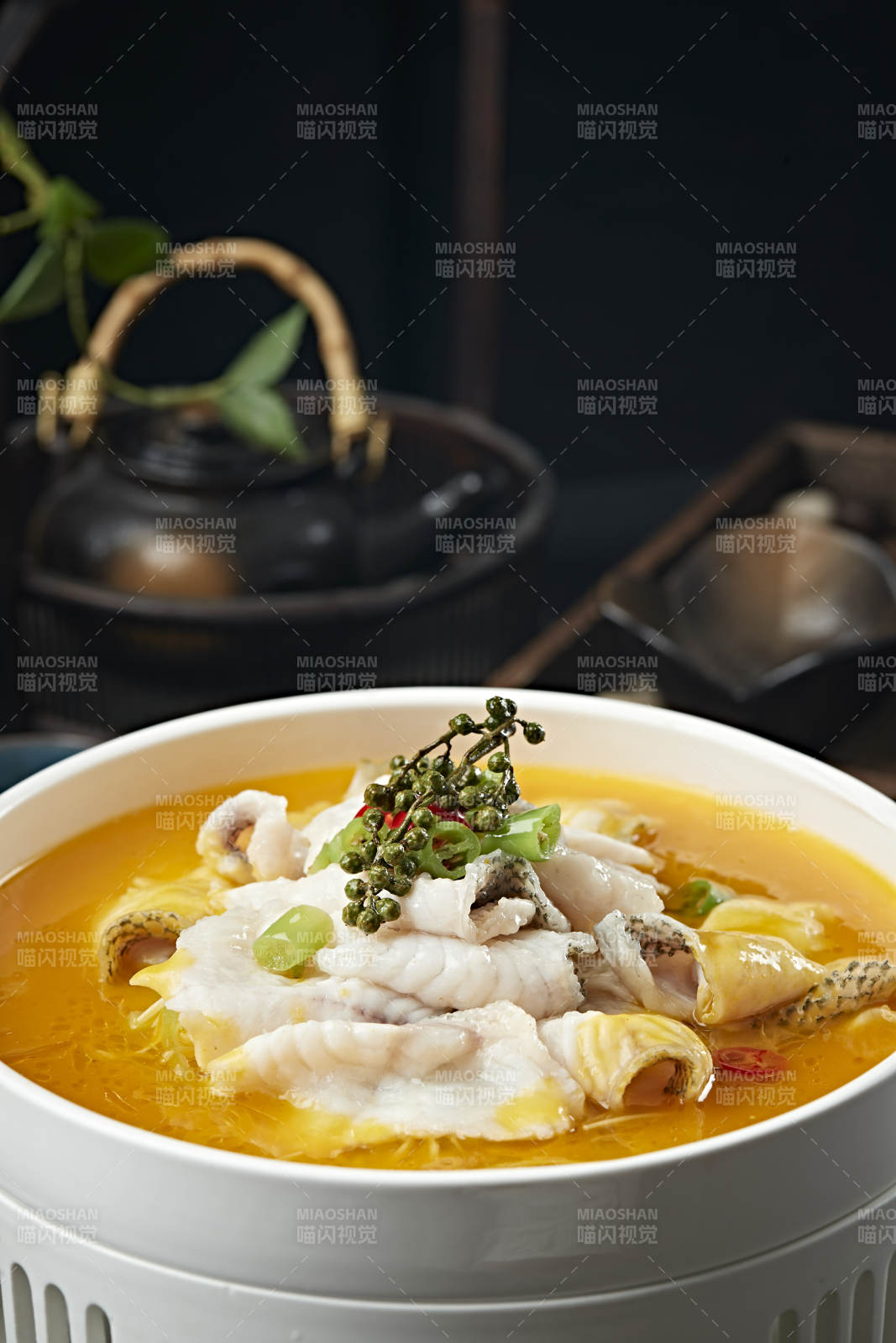 川渝美食酸汤鱼片图片