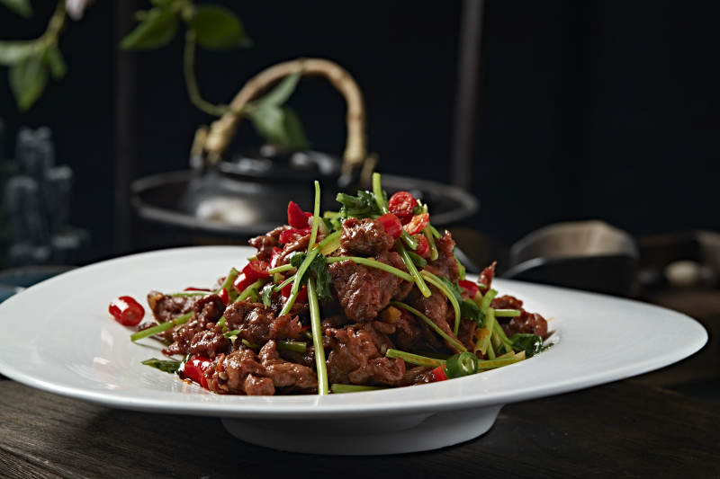 湘味小炒黄牛肉图片