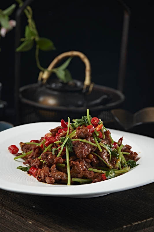 湘味小炒黄牛肉图片