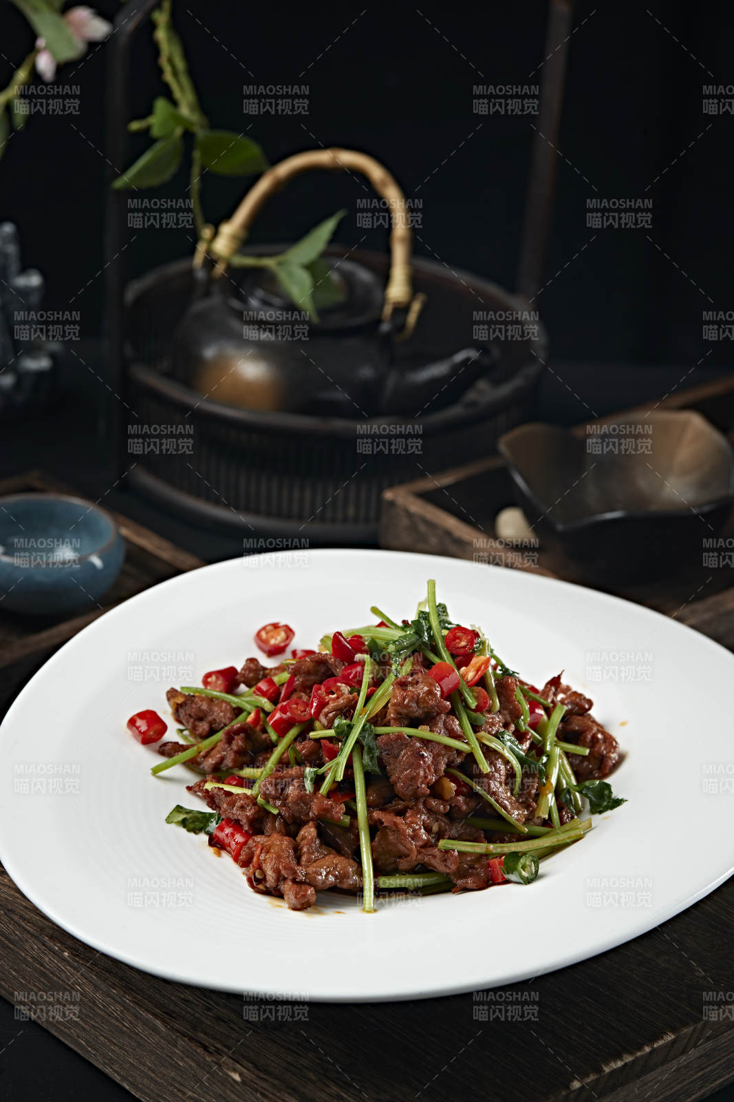 湘味小炒黄牛肉图片