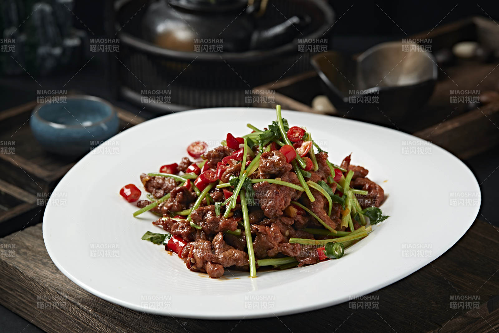 湘味小炒黄牛肉图片