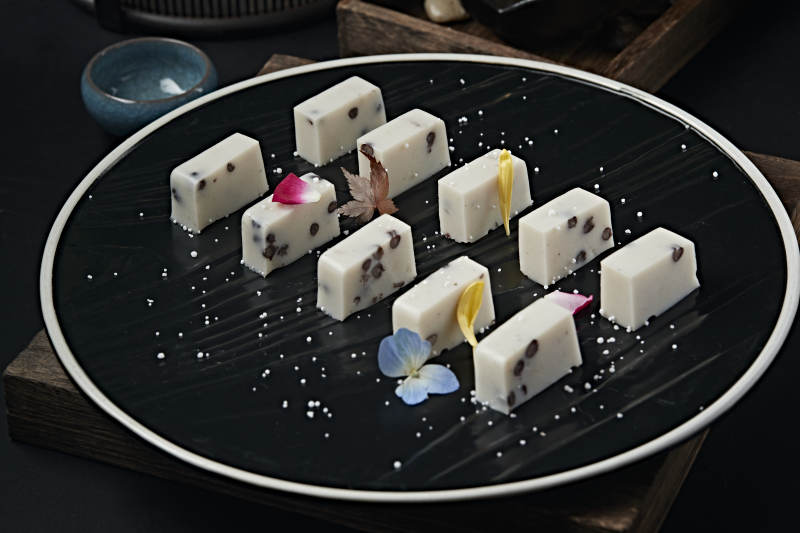 红豆椰奶糕图片