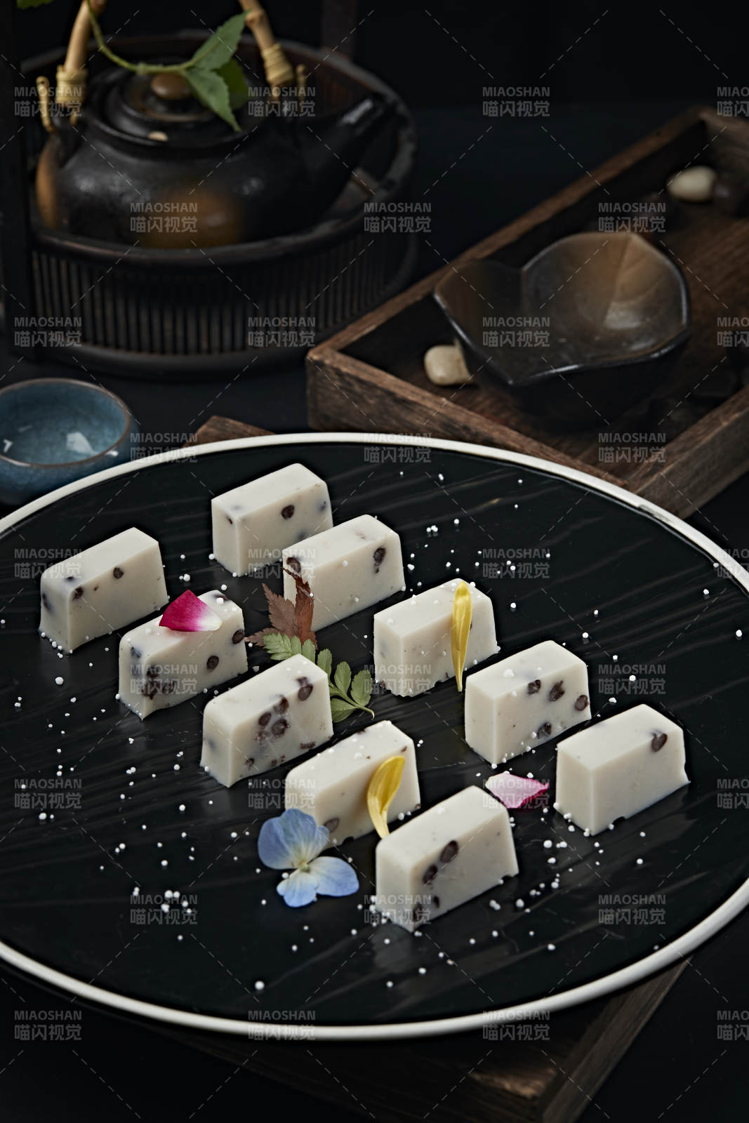 红豆椰奶糕图片