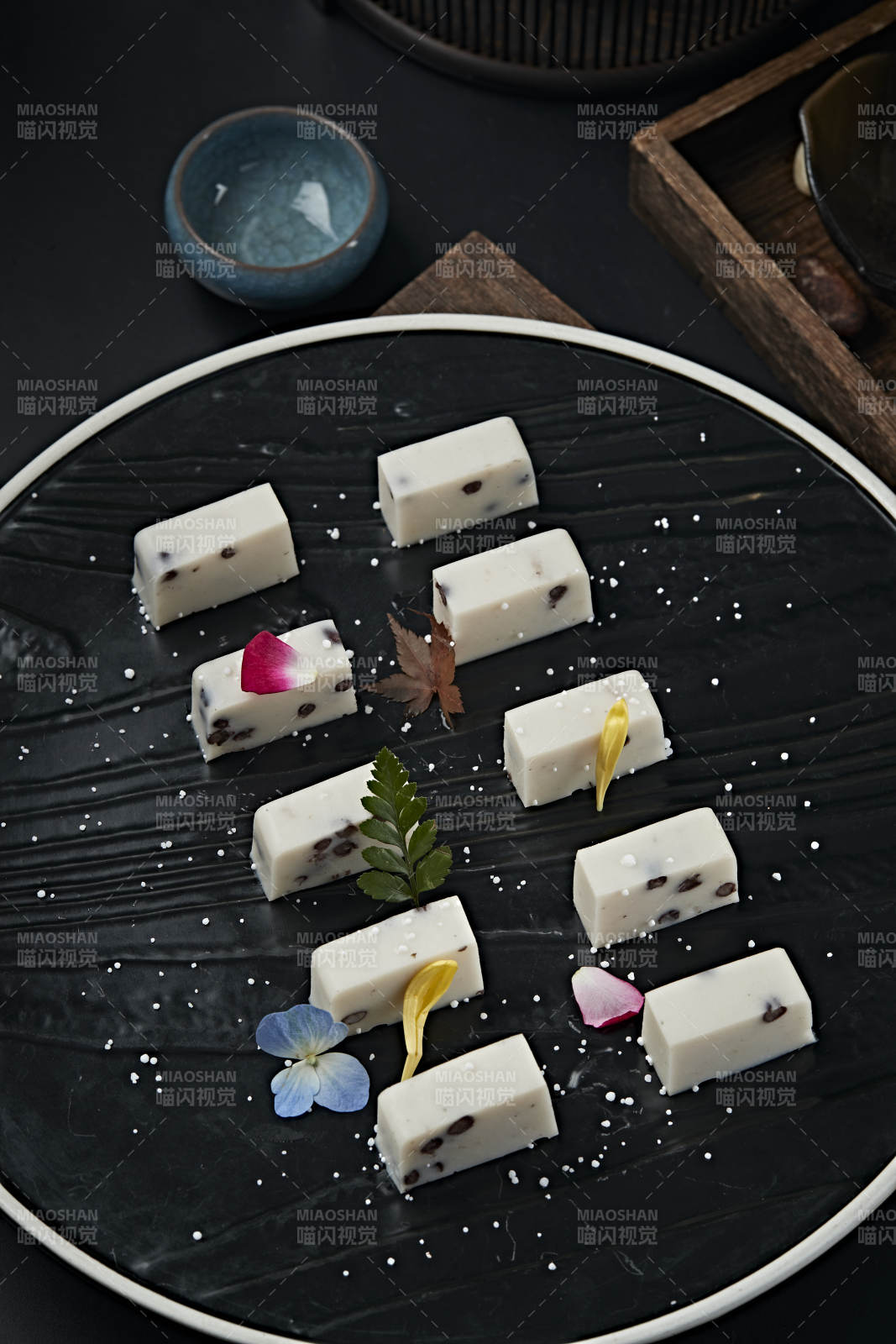 红豆椰奶糕图片