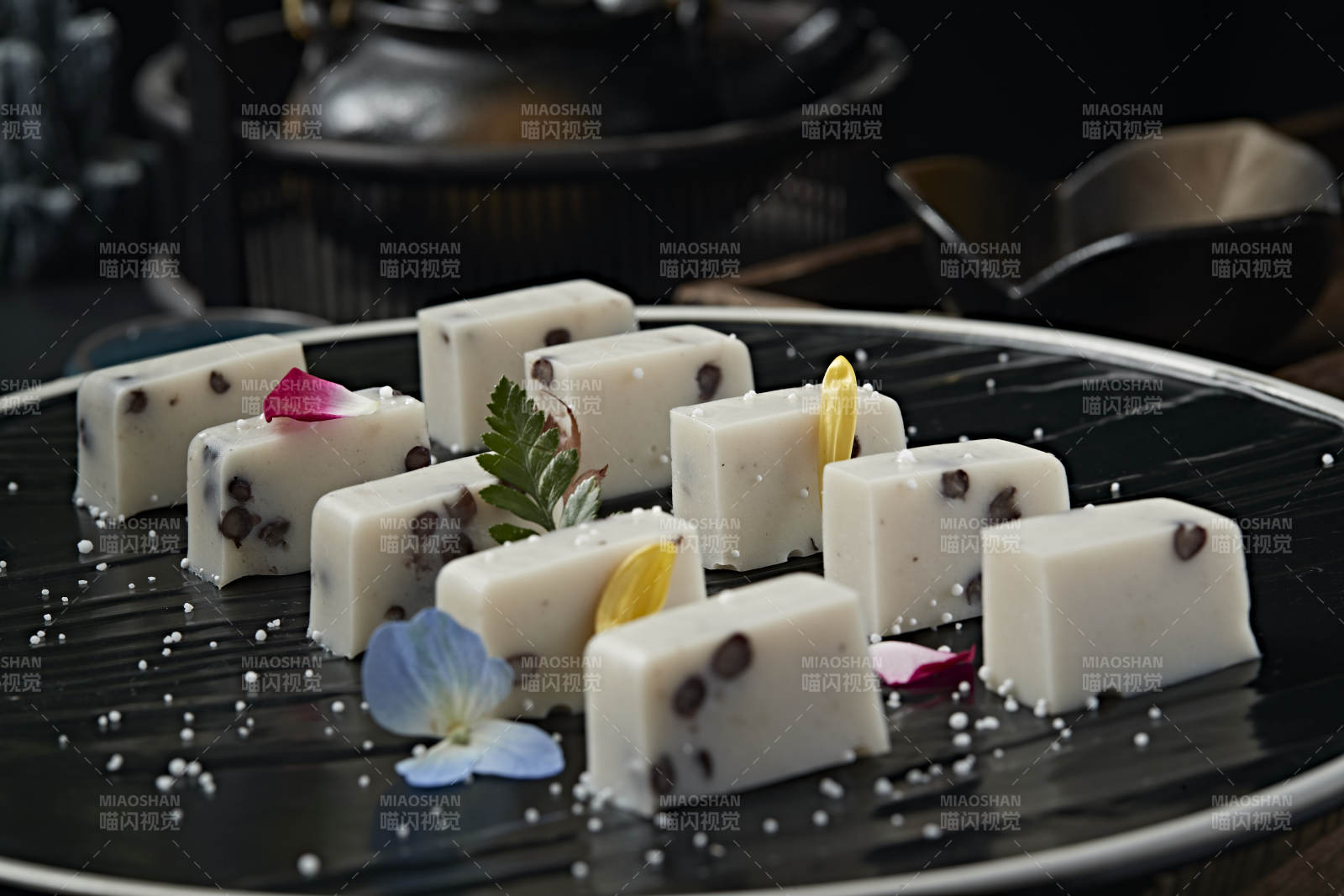 红豆椰奶糕图片