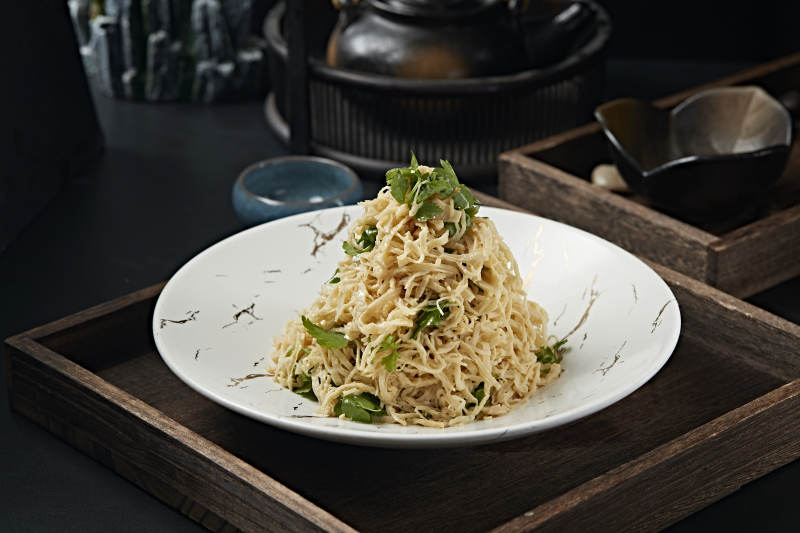 凉拌美味干豆腐丝图片