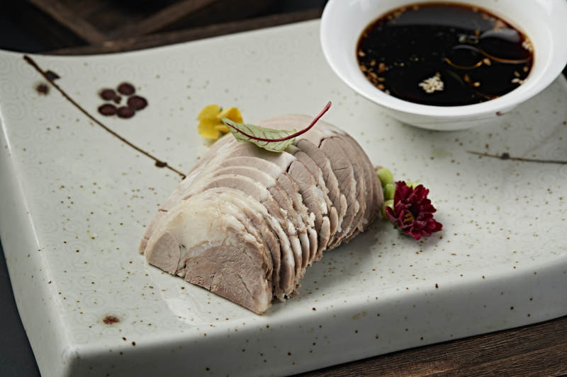 蘸汁清水羊肉图片