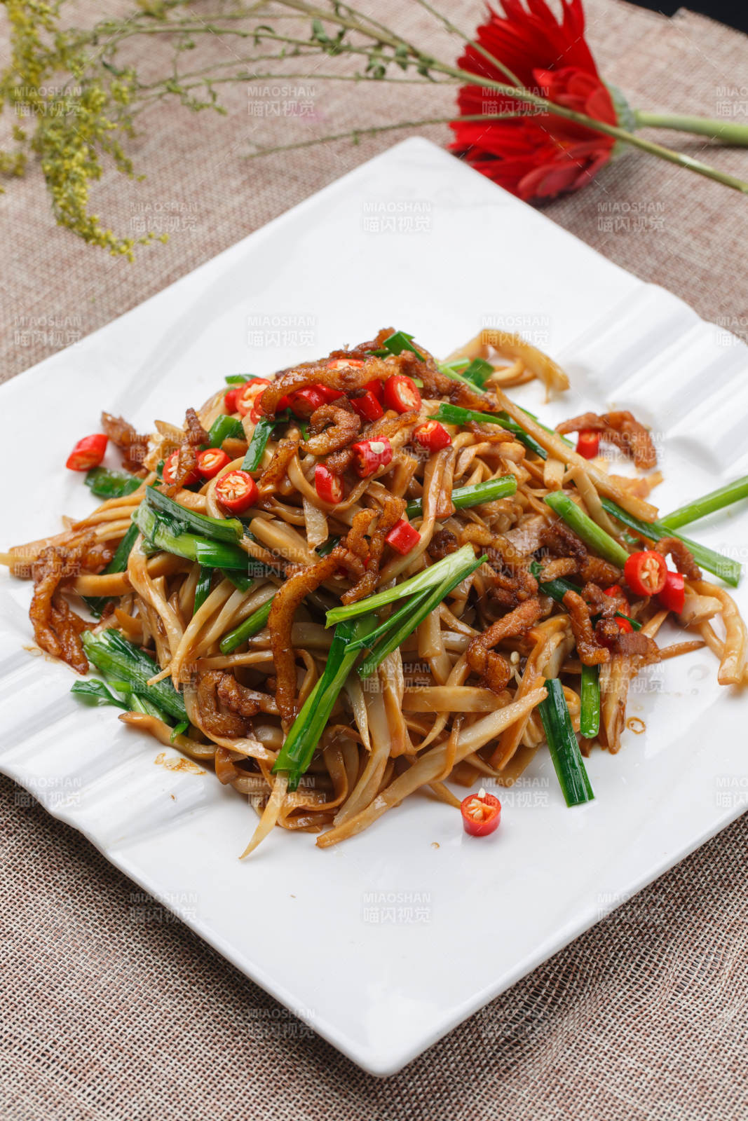 湘味小炒猪腰片图片