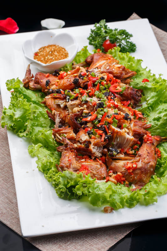 水煮传统蒙餐羊肉肠图片