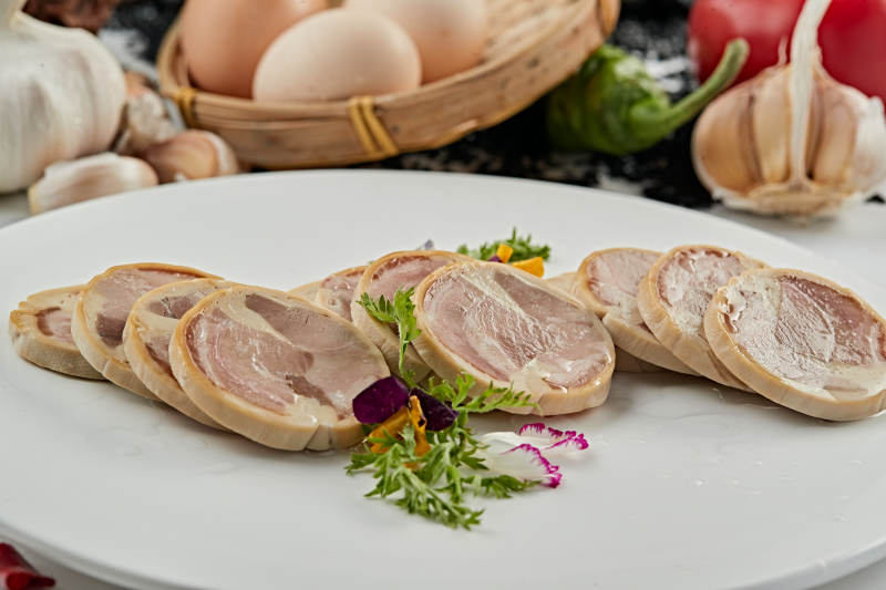 柴沟堡豆皮熏肉卷图片