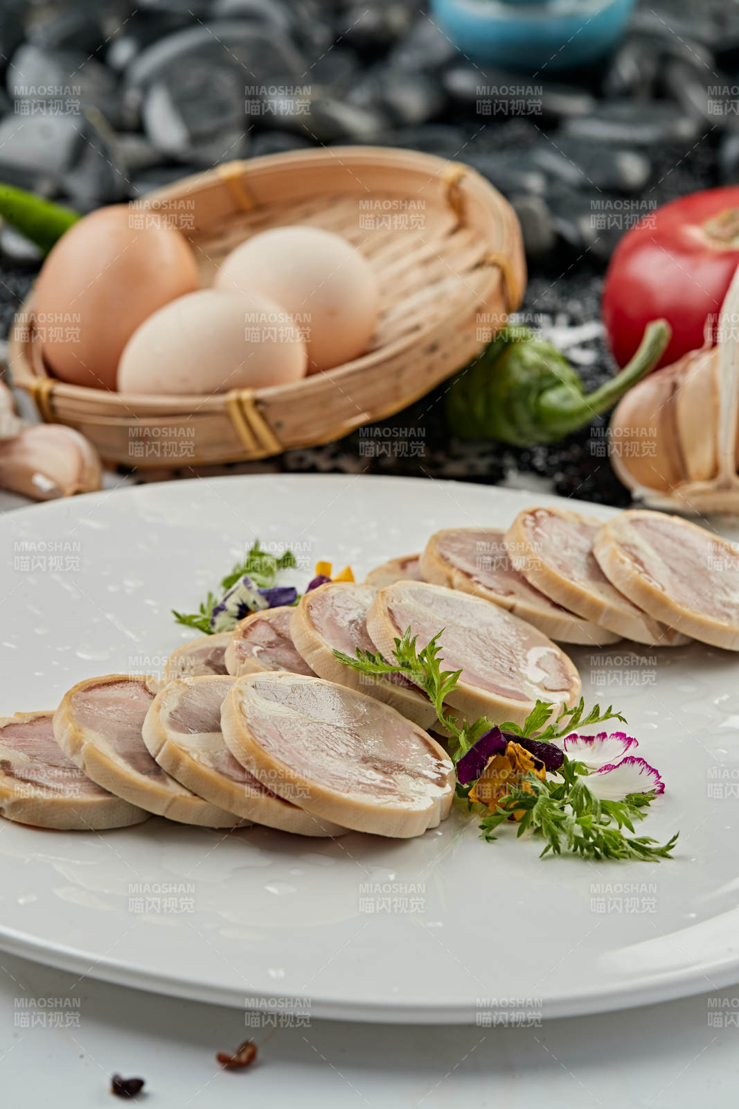 柴沟堡豆皮熏肉卷图片