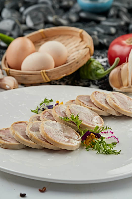 柴沟堡豆皮熏肉卷图片