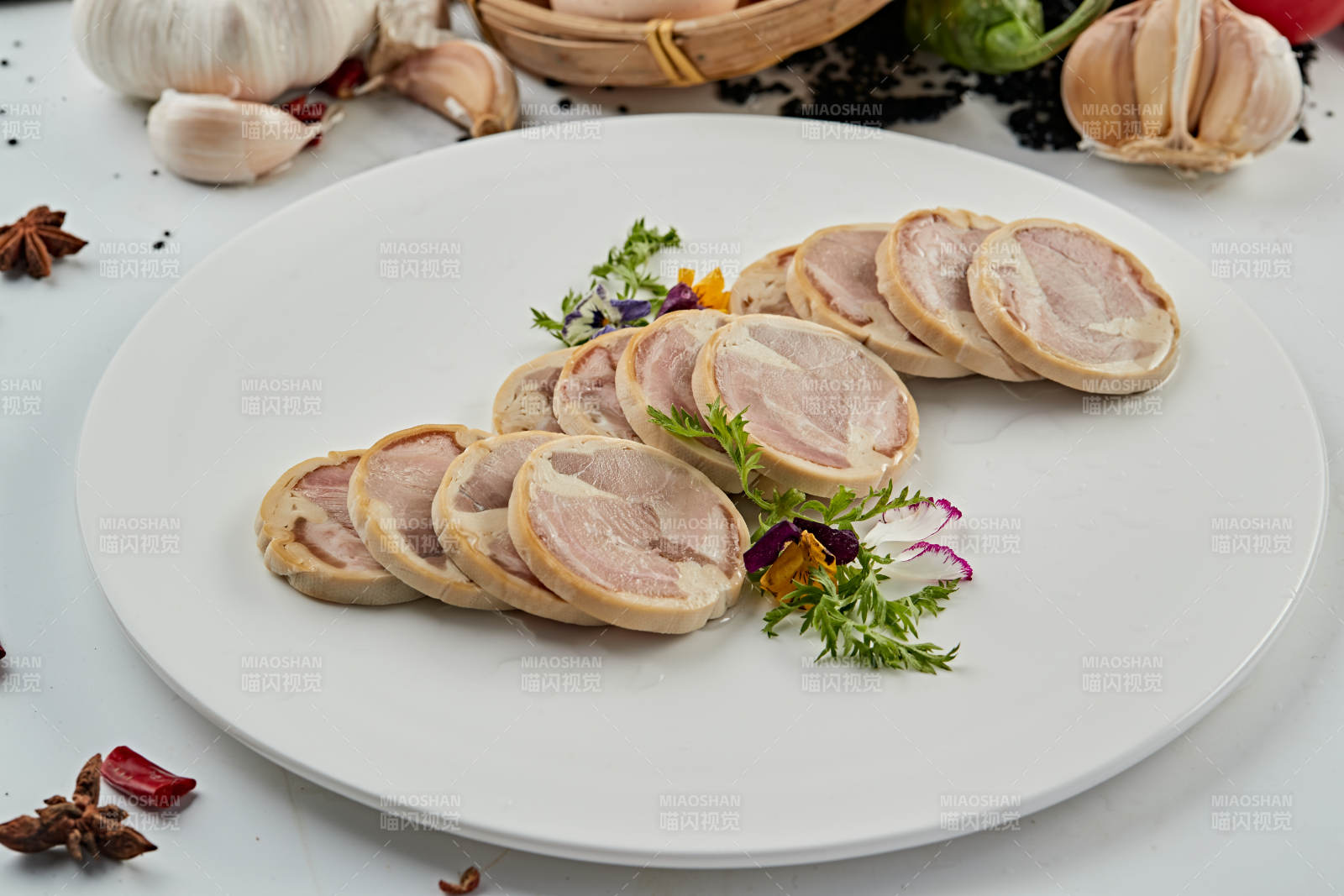 柴沟堡豆皮熏肉卷图片