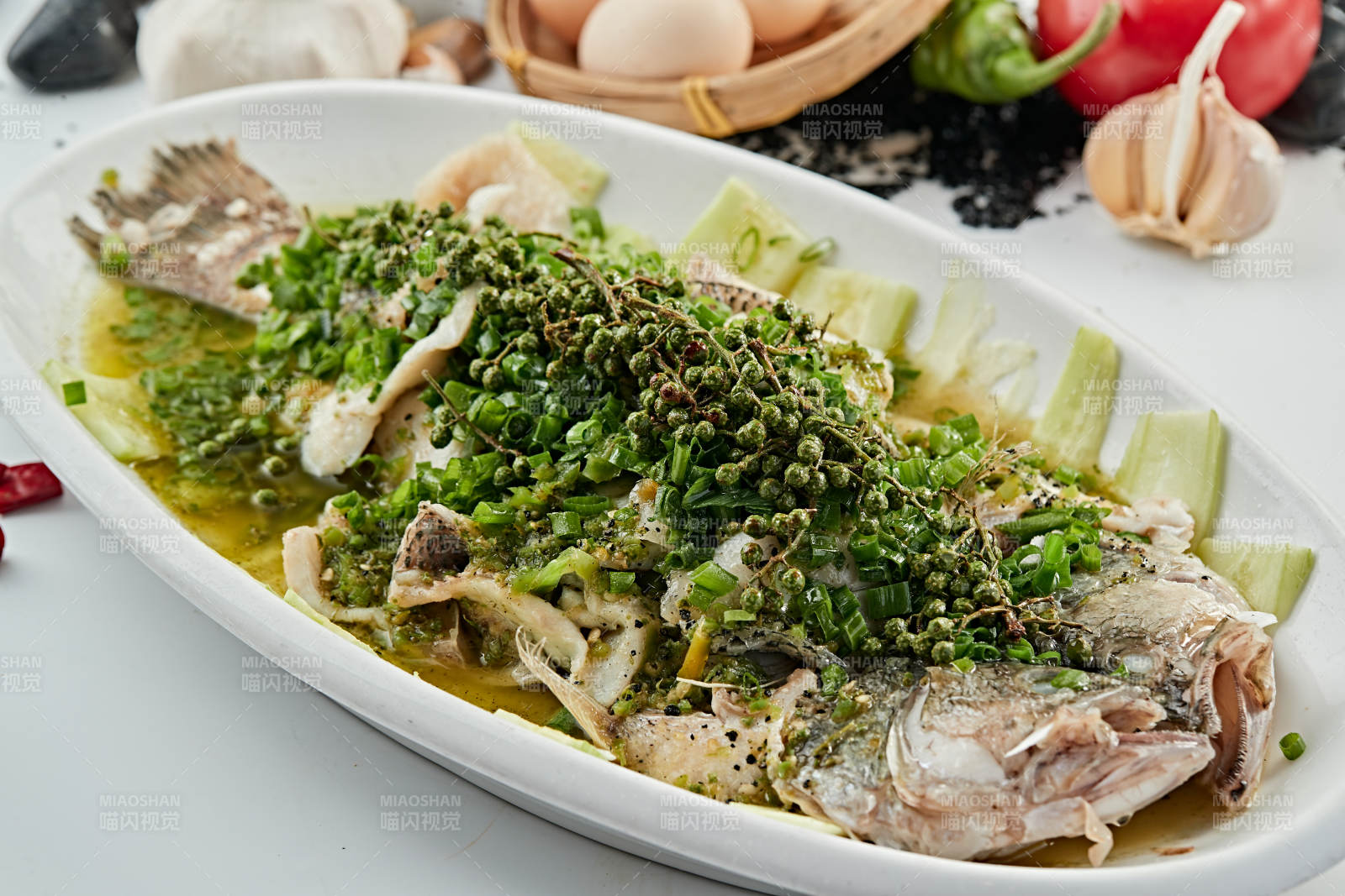 藤椒跳水鳜鱼图片