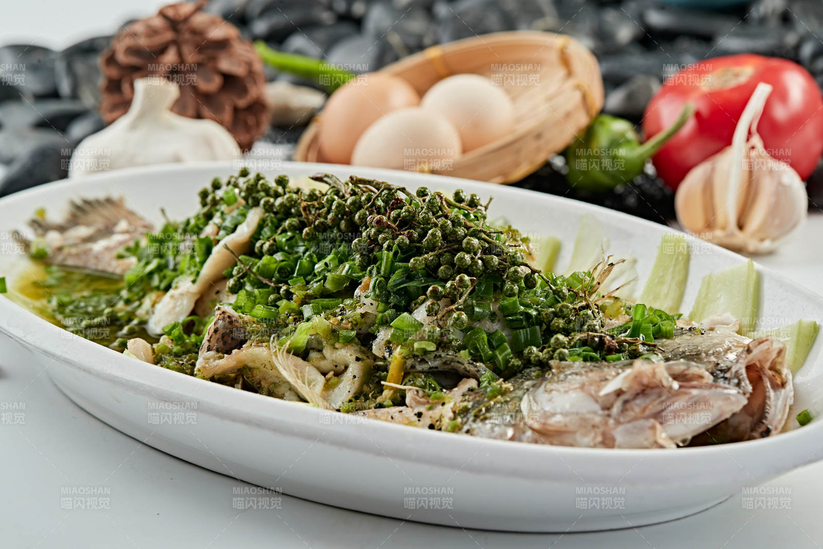 藤椒跳水鳜鱼图片