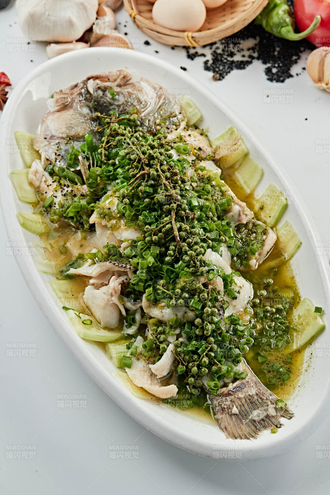 藤椒跳水鳜鱼图片