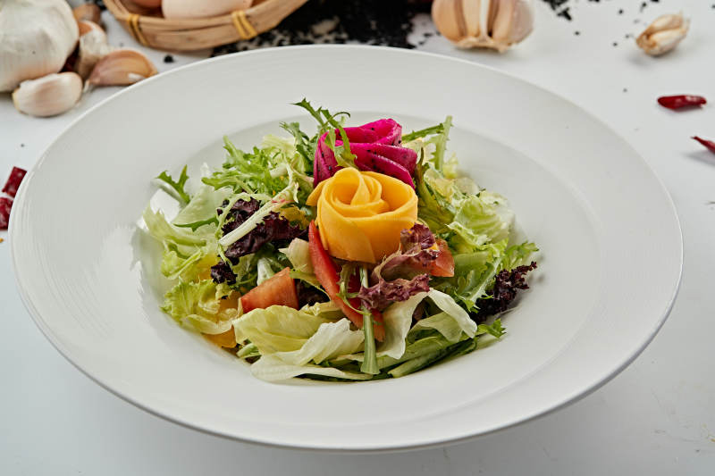 芙蓉富贵拌时蔬图片