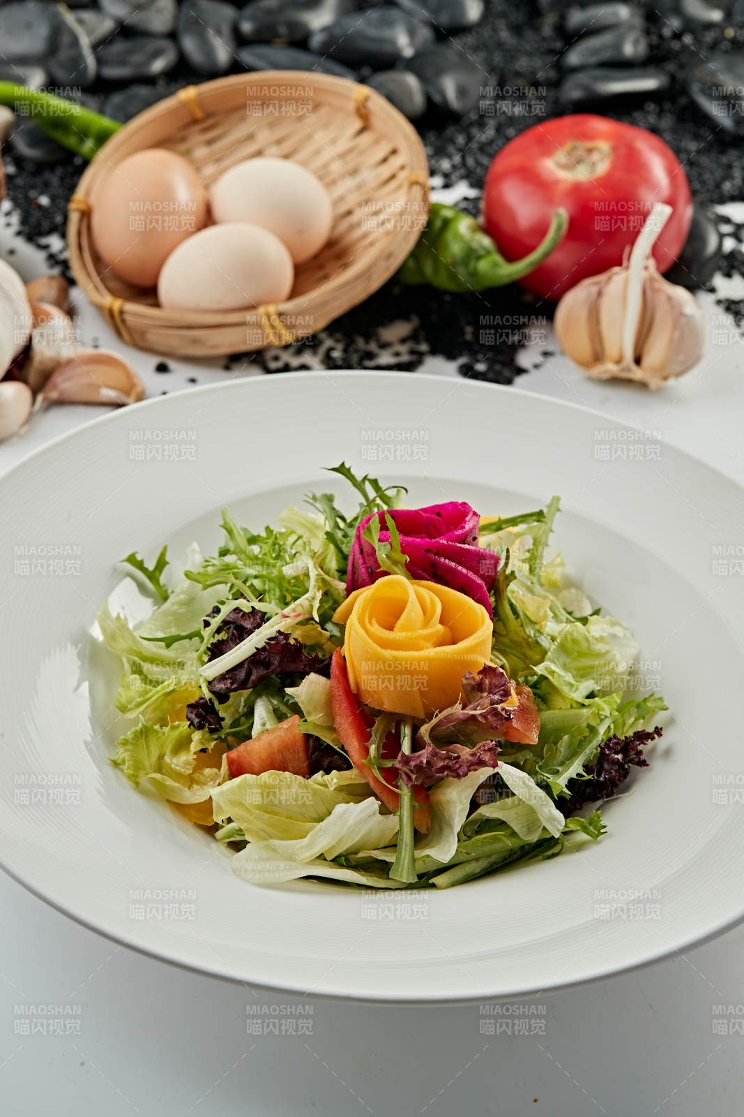 芙蓉富贵拌时蔬图片