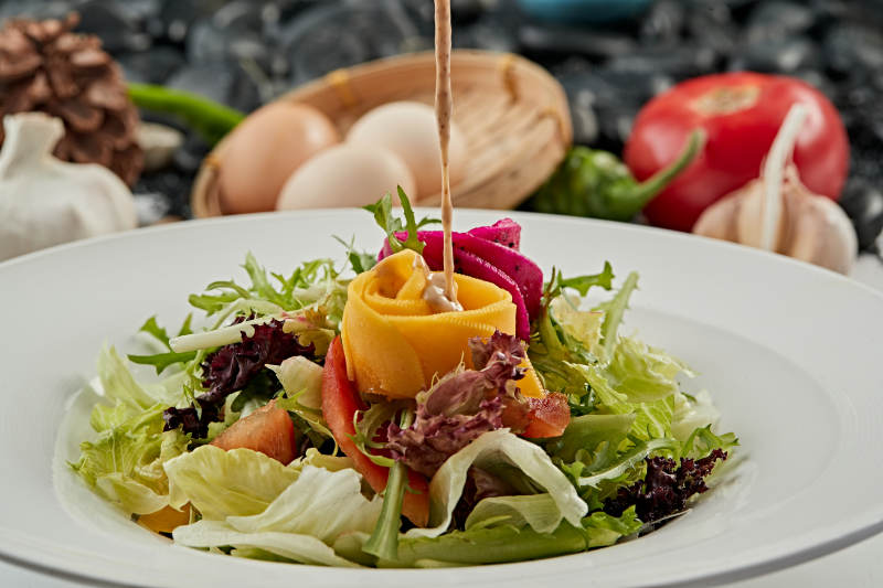 芙蓉富贵拌时蔬图片