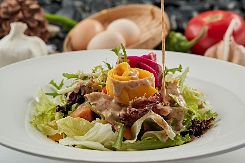 芙蓉富贵拌时蔬图片