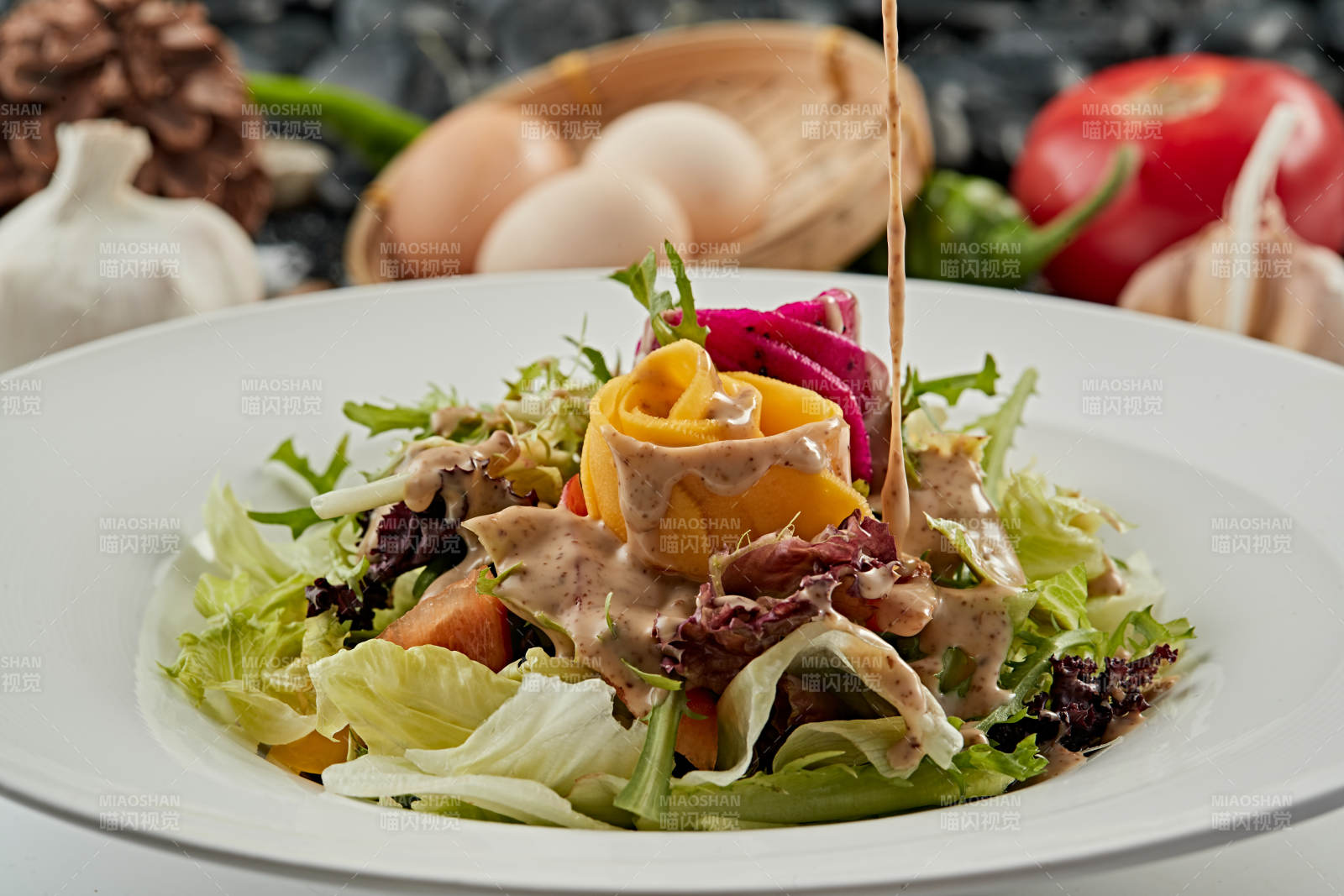 芙蓉富贵拌时蔬图片