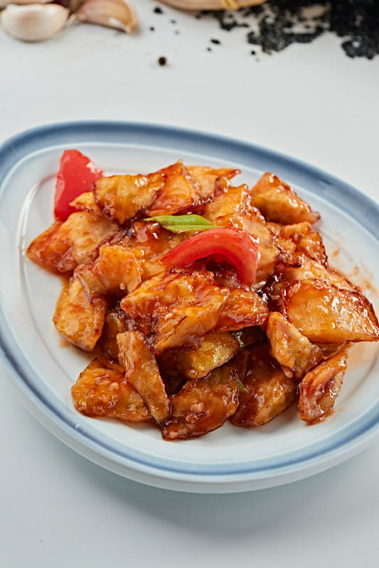 家常美味烧茄子图片