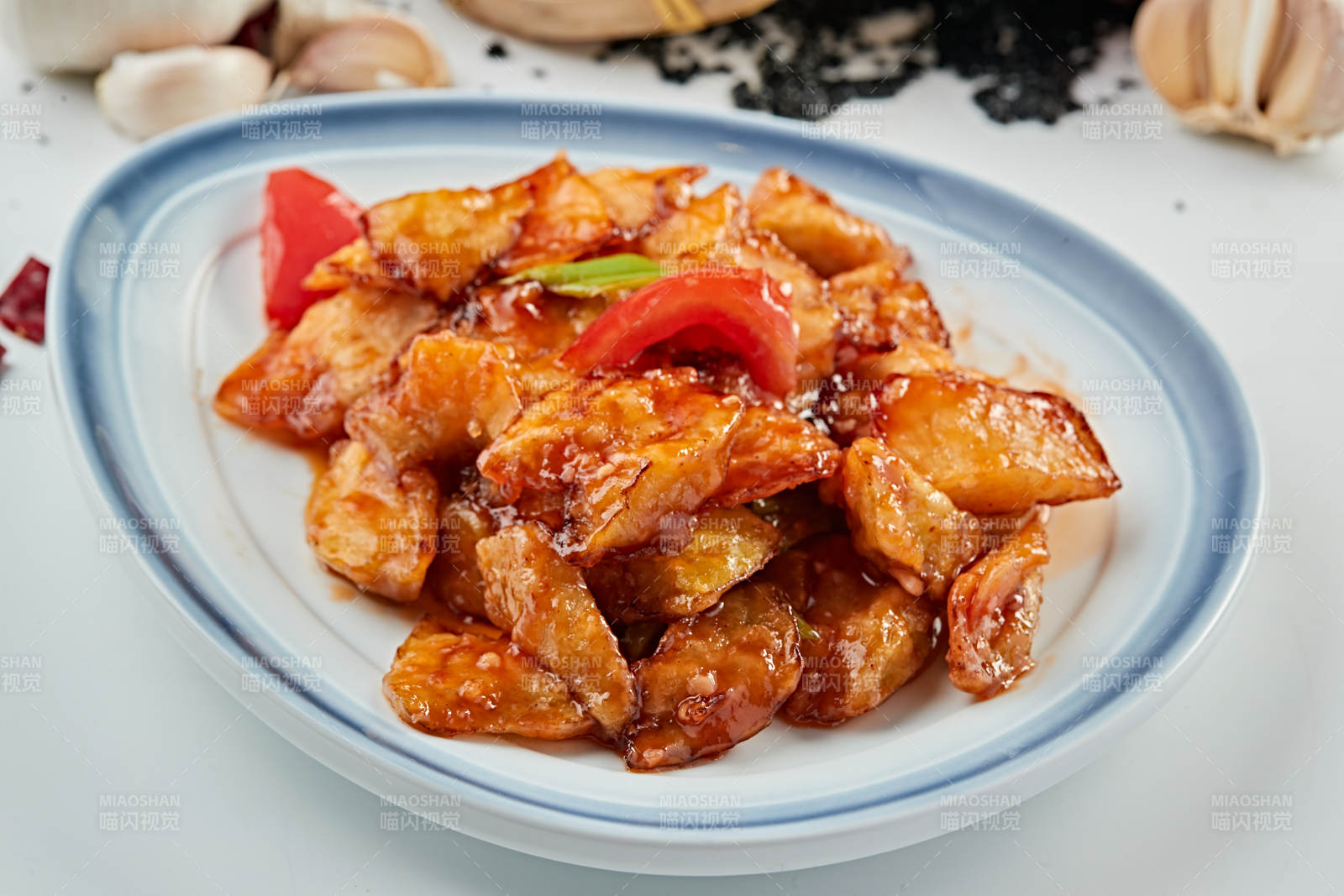 家常美味烧茄子图片