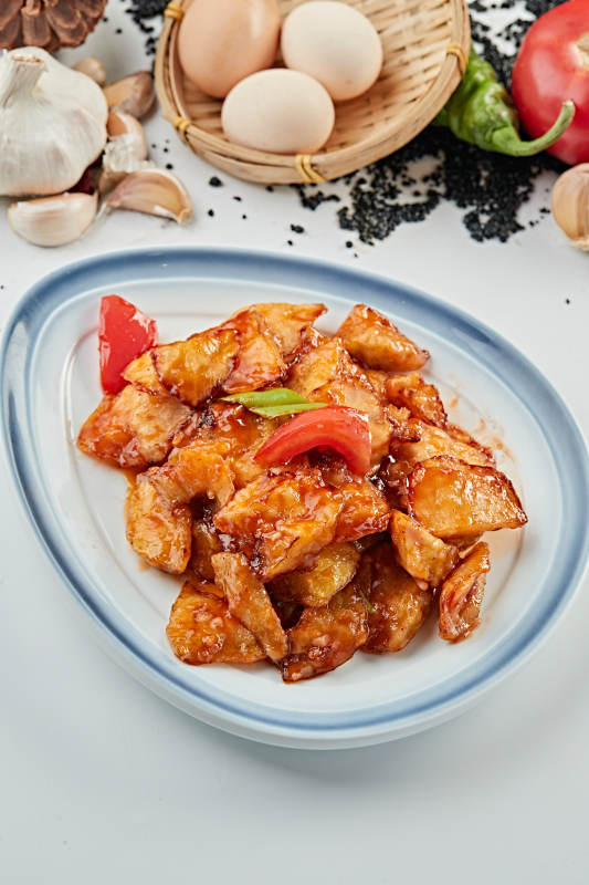 家常美味烧茄子图片