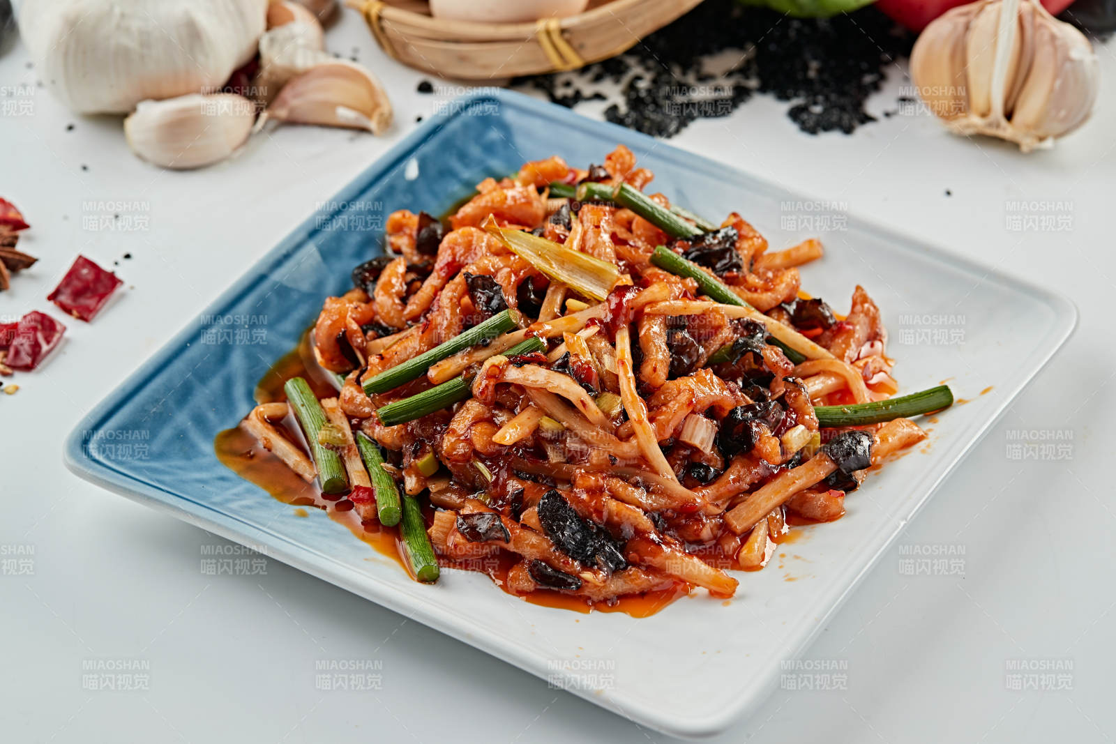 家常美味鱼香肉丝图片