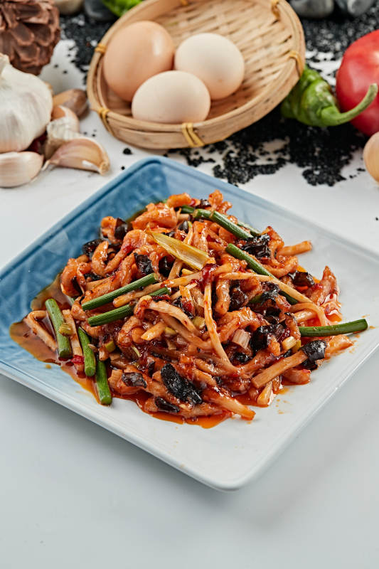 家常美味鱼香肉丝图片