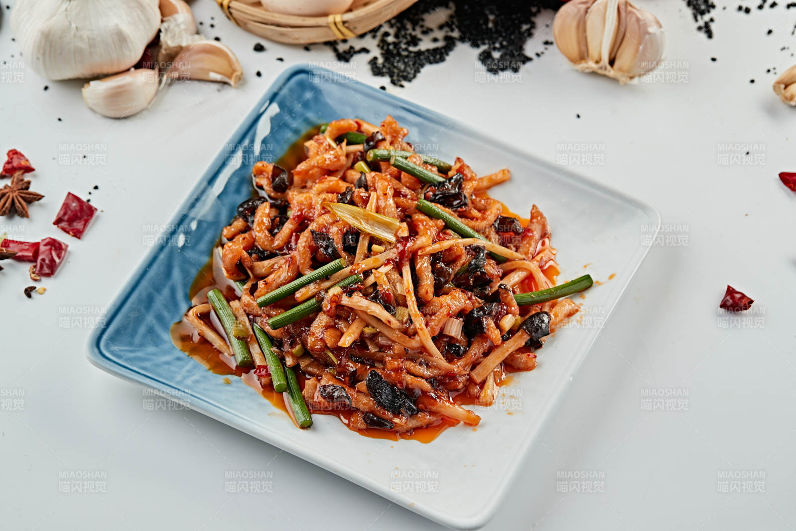 家常美味鱼香肉丝图片