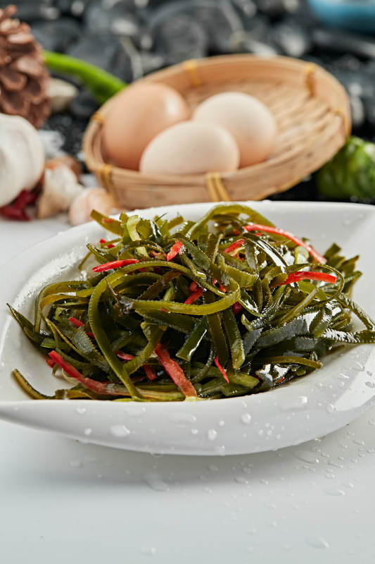 小凉菜辣拌海带丝图片