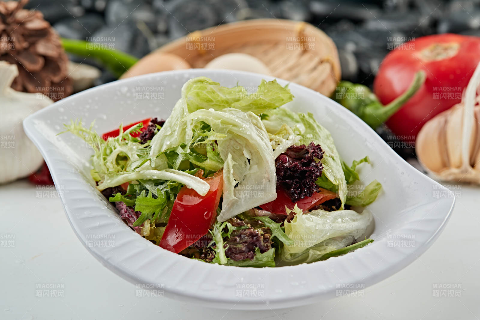 时蔬大拌菜图片