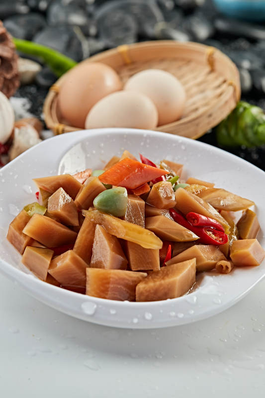 美味小咸菜图片