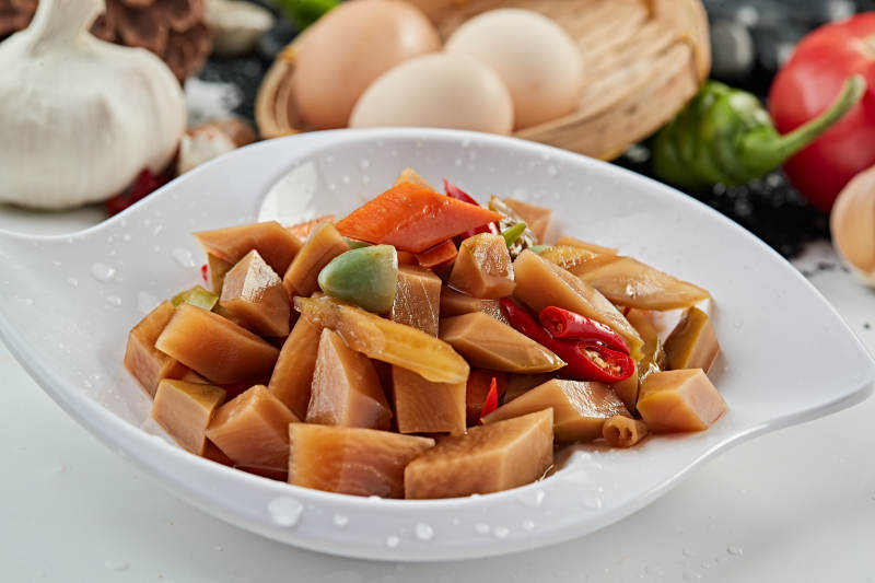 美味小咸菜图片