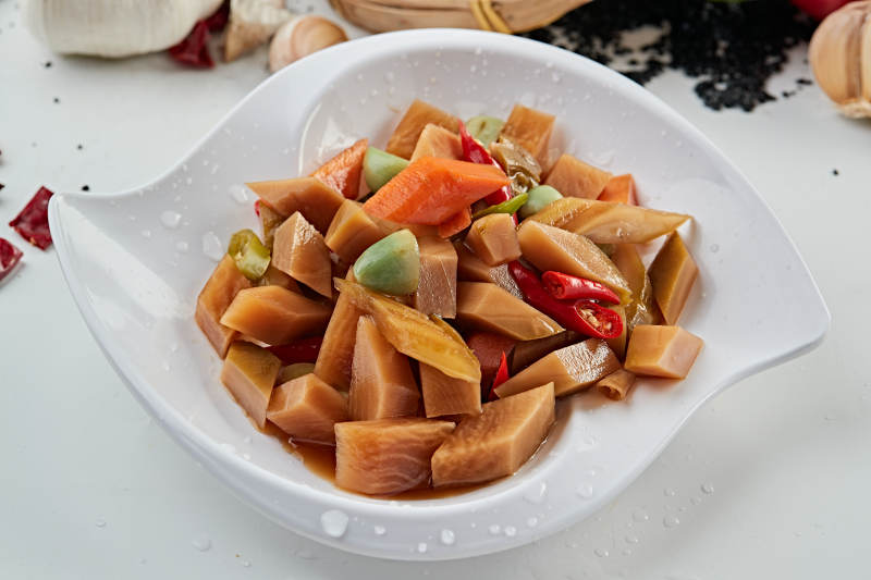 美味小咸菜图片