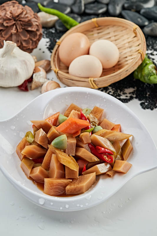 美味小咸菜图片