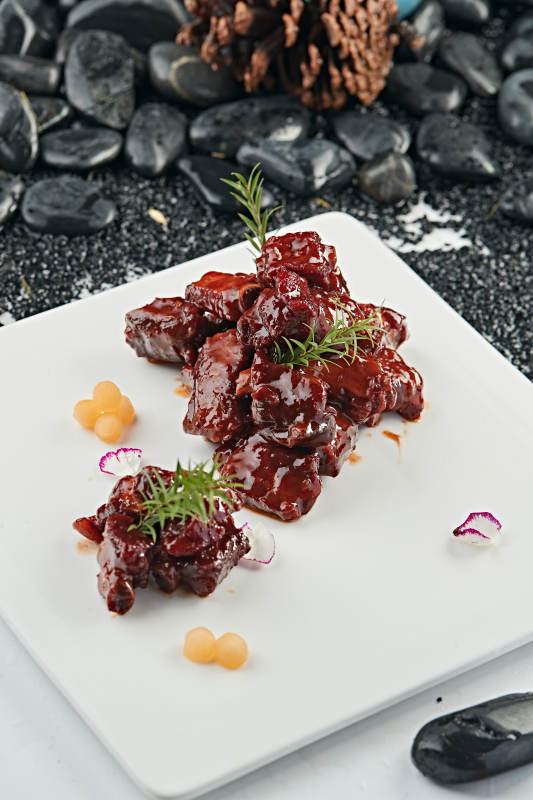 风味糖醋小排骨图片